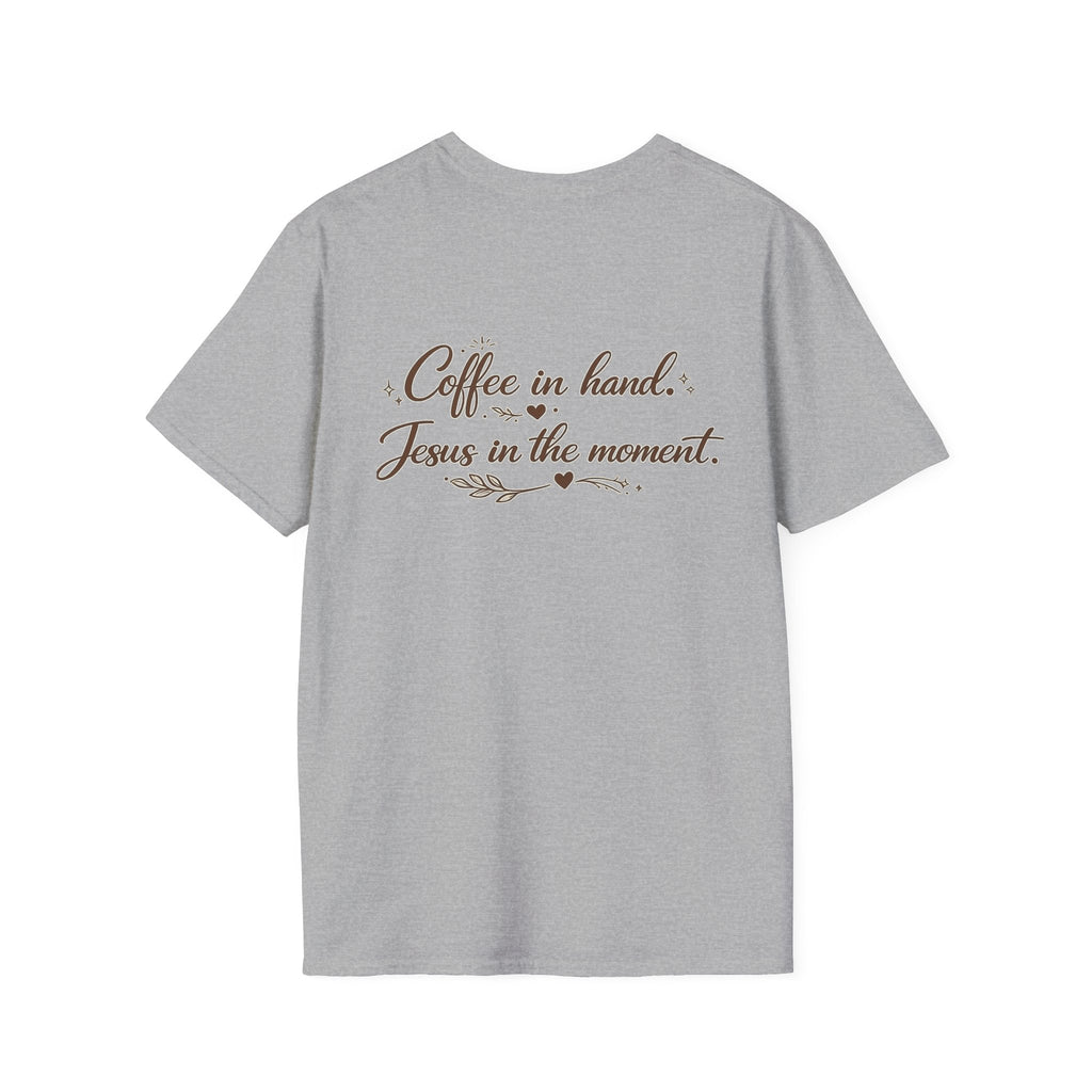 Signature 'Coffee and Jesus Interruptions' Softstyle T-Shirt