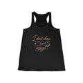 'I Don't Chase' Women's Flowy Racerback Tank