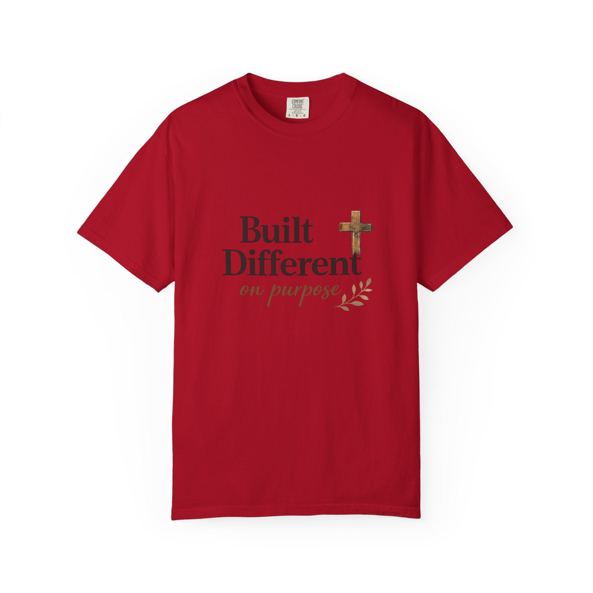 'Built Different on Purpose' Garment-Dyed T-shirt
