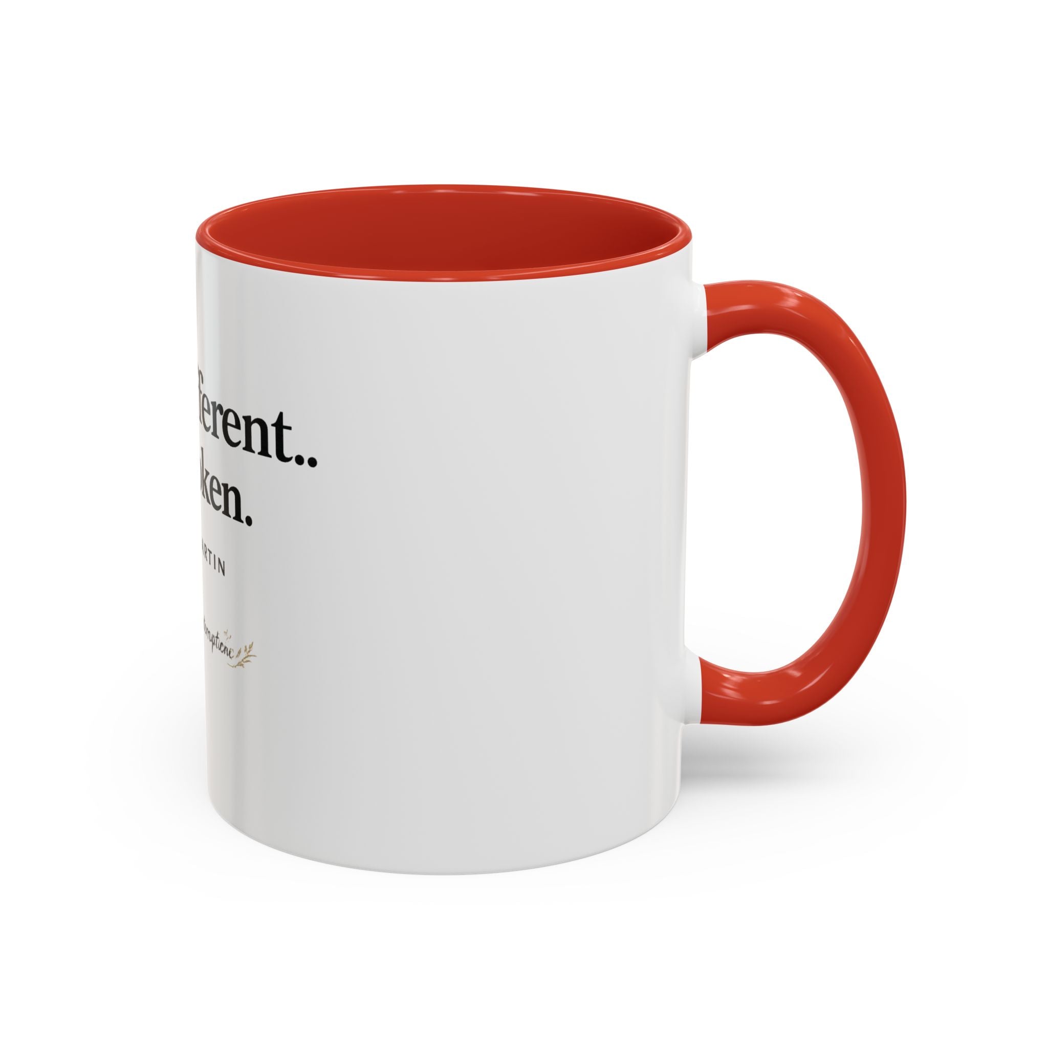 Signature 'Built Different, Not Broken' Accent Coffee Mug