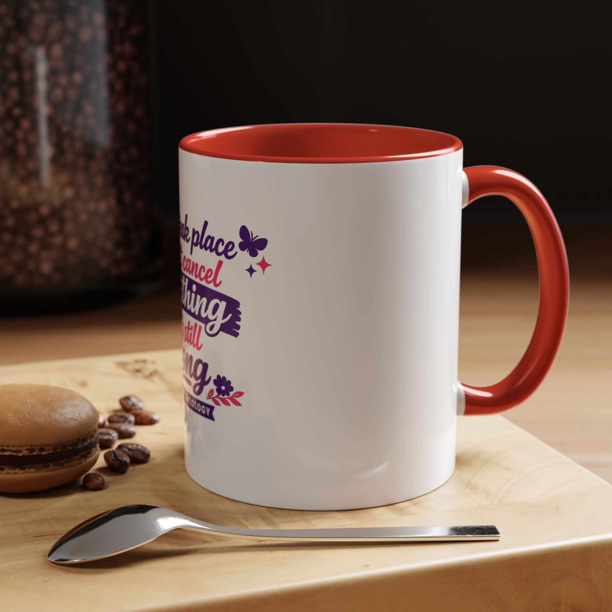 'One Weak Place' Accent Coffee Mug