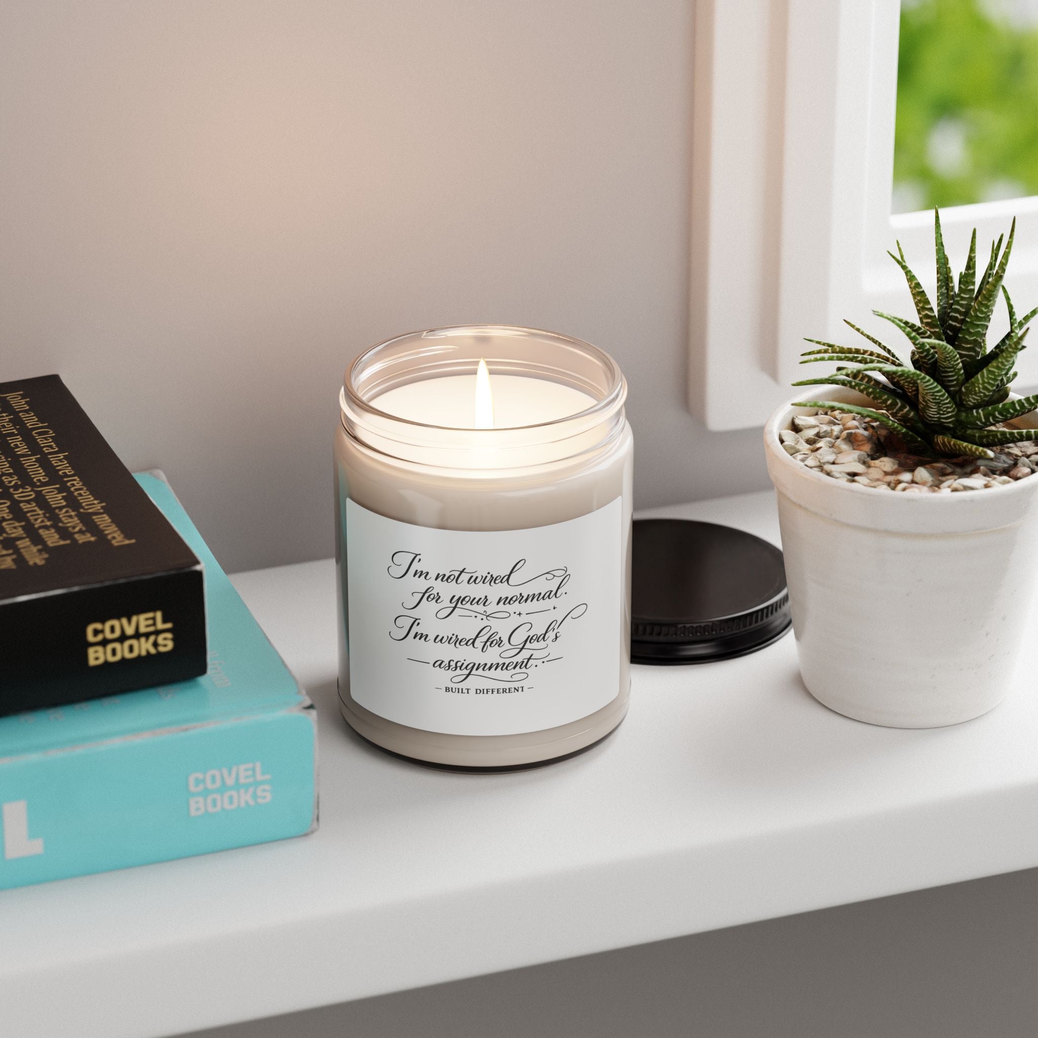 'I'm Not Wired For Your Normal' Scented Soy Candle, 9oz