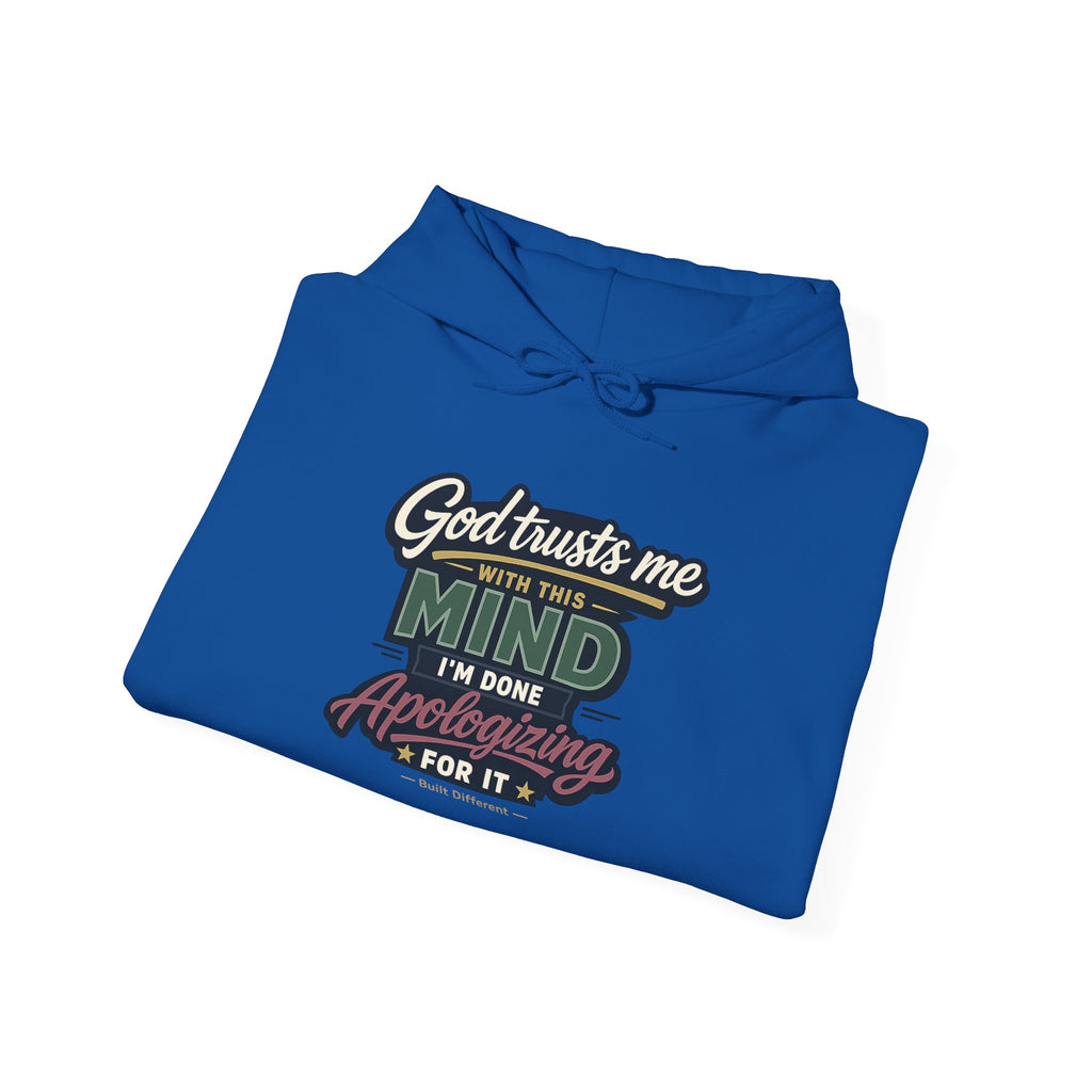 'God Trusts Me' Heavy Blend Hooded Sweatshirt