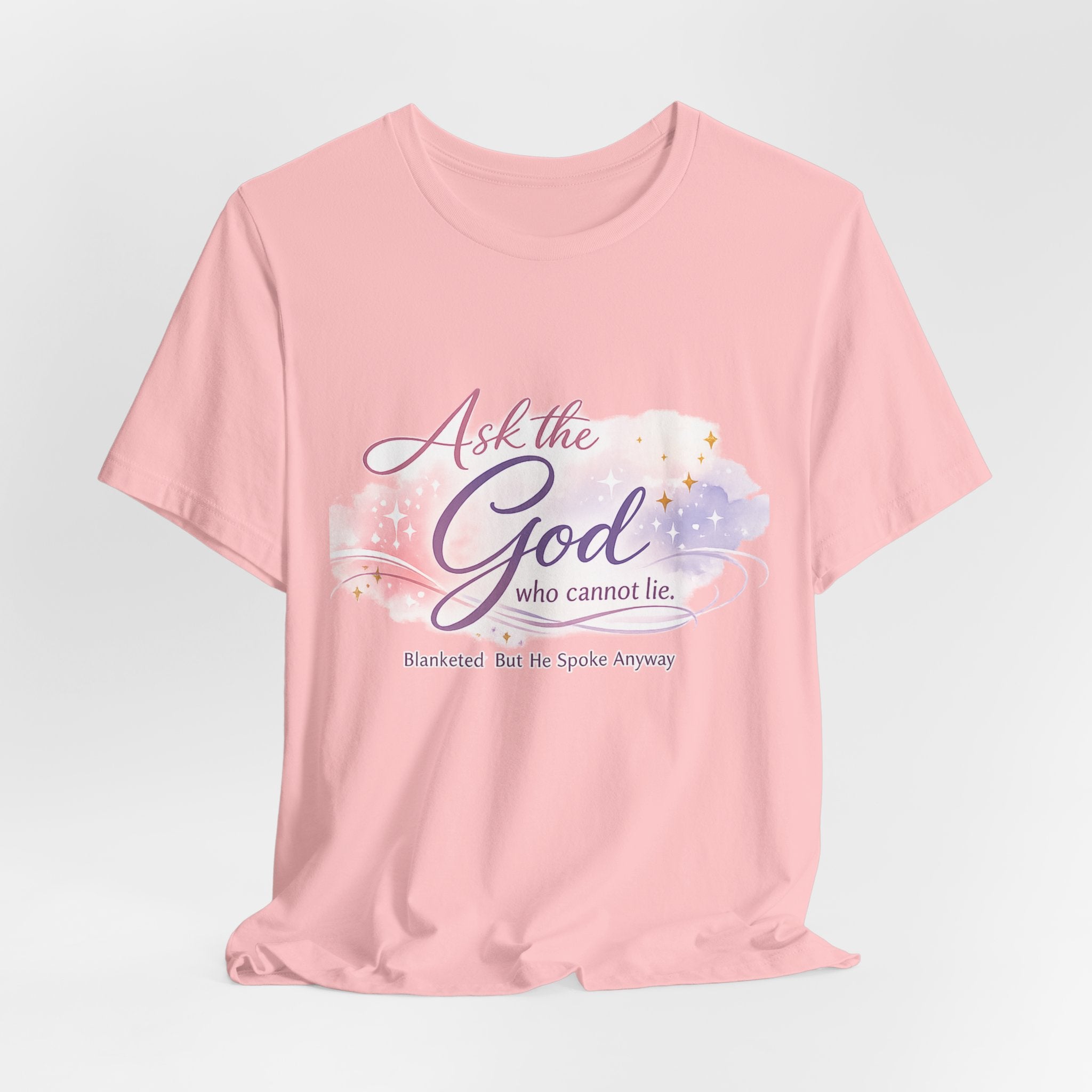 'Ask the God' Jersey Short Sleeve Tee