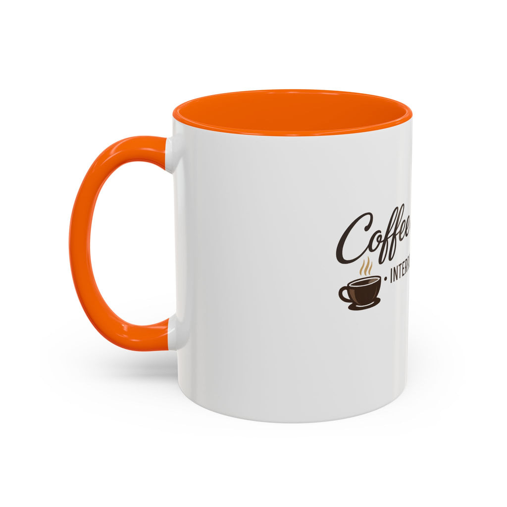 Signature 'Coffee & Jesus Interruptions' Accent Coffee Mug