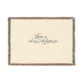 'Love is Always Worth Fighting For' Woven Blanket