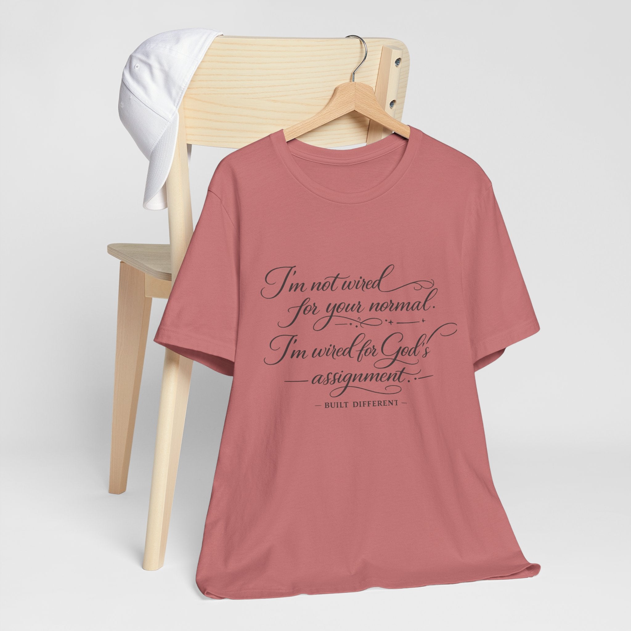 'I'm Not Wired For Your Normal' Jersey Short Sleeve Tee