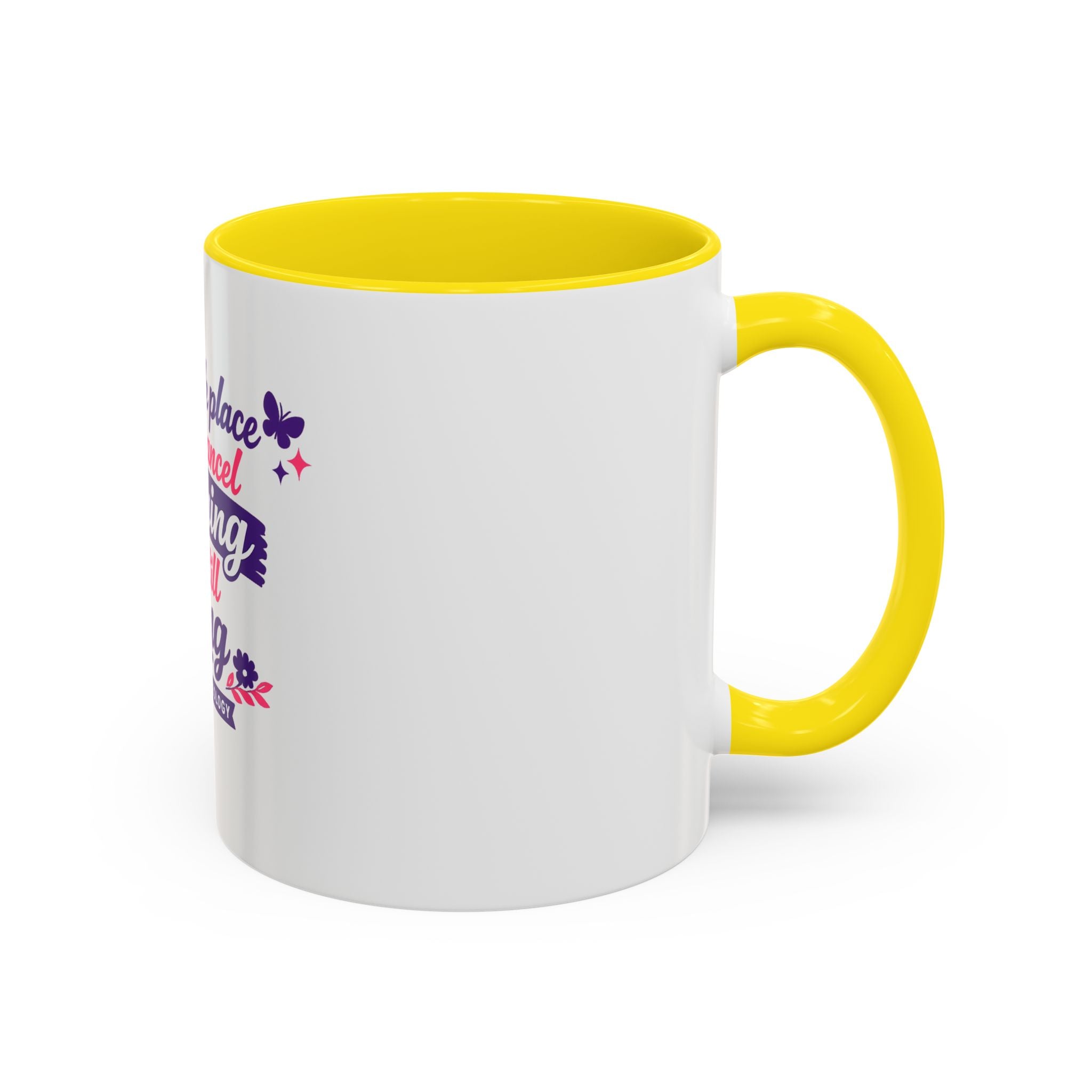 'One Weak Place' Accent Coffee Mug
