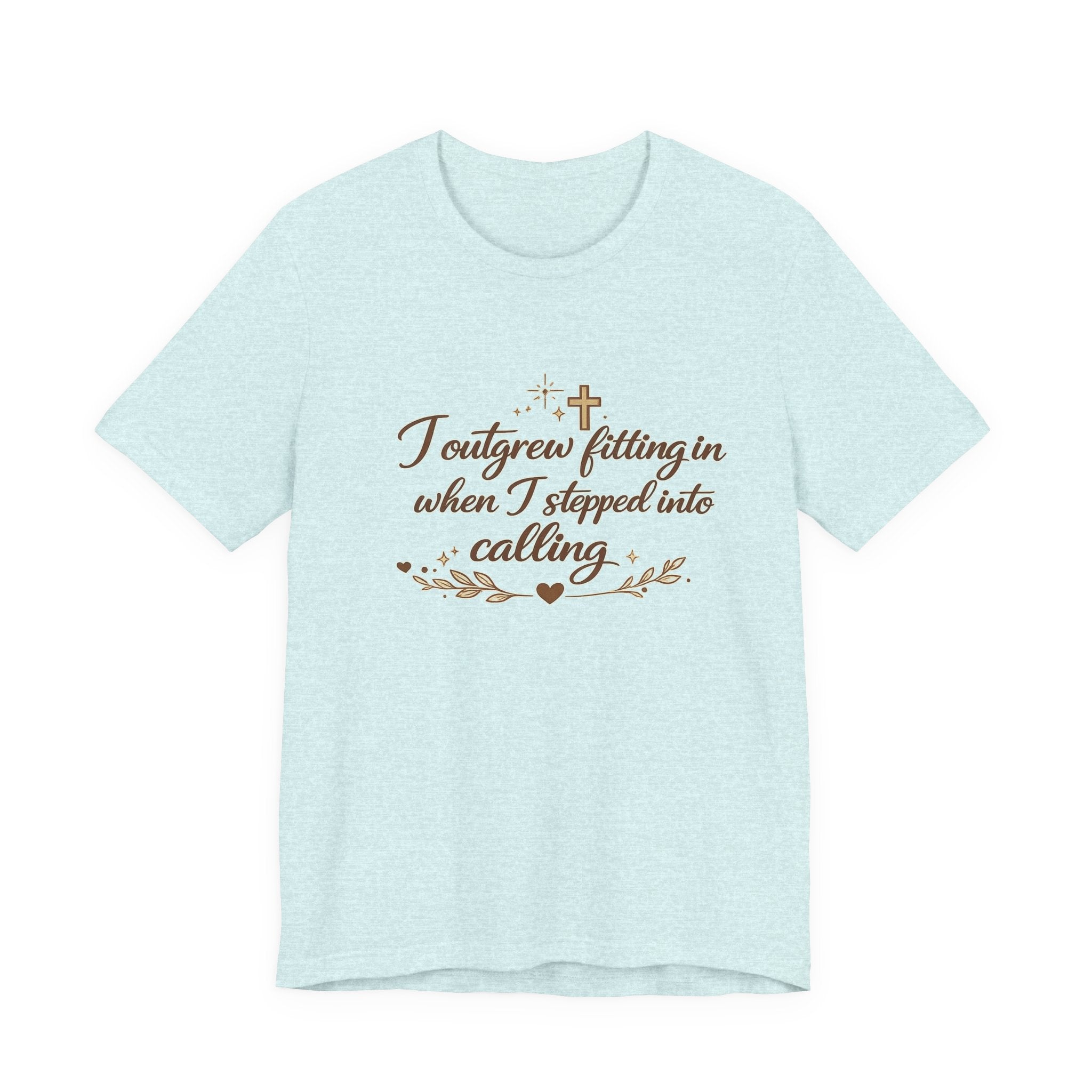 'I Outgrew Fitting In' Jersey Short Sleeve Tee