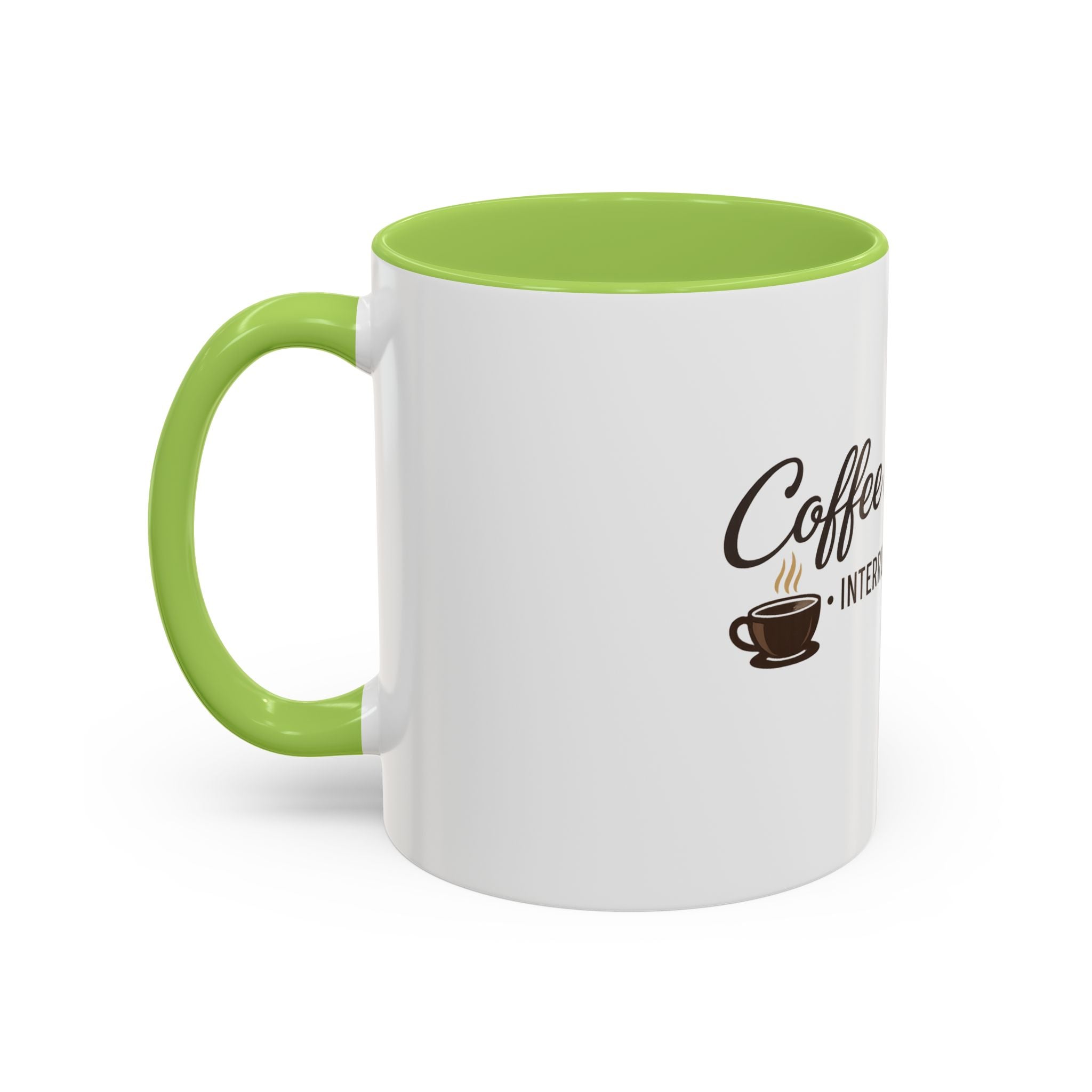 Signature 'Coffee & Jesus Interruptions' Accent Coffee Mug