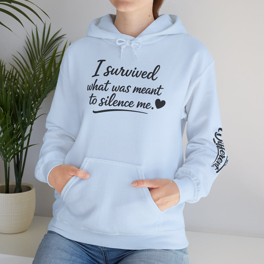 'I Survived' Heavy Blend Hooded Sweatshirt