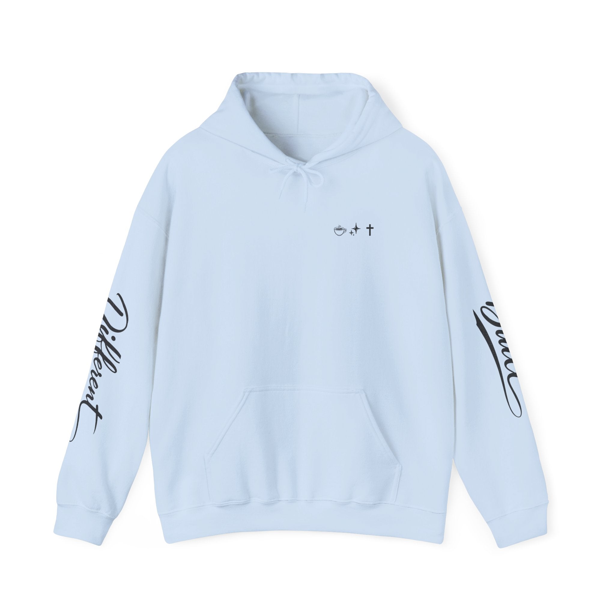 Signature 'Because God Set Me Apart' Blend Hooded Sweatshirt