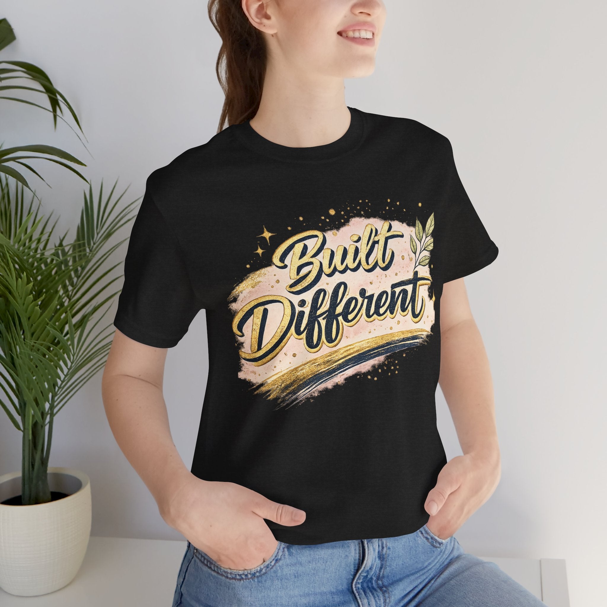 'Built Different' Jersey Short Sleeve Tee