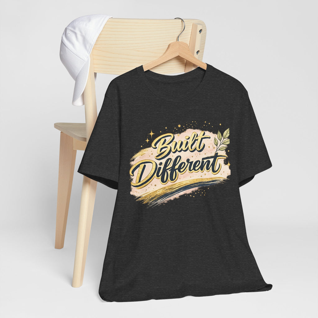 'Built Different' Jersey Short Sleeve Tee