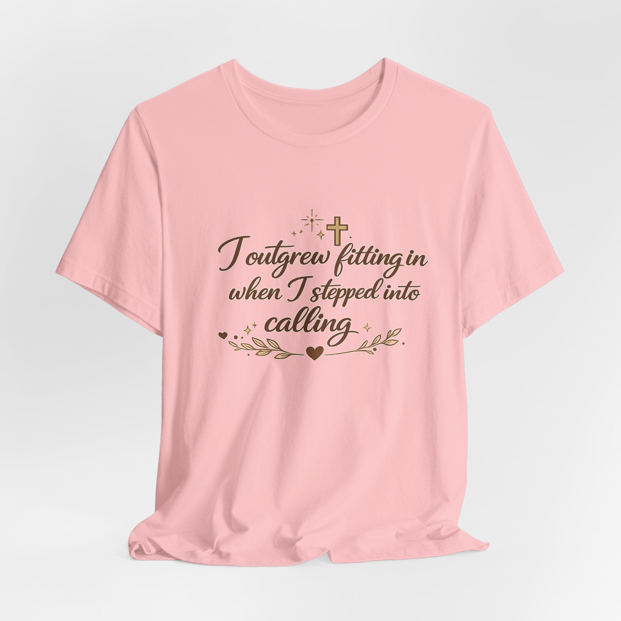 'I Outgrew Fitting In' Jersey Short Sleeve Tee