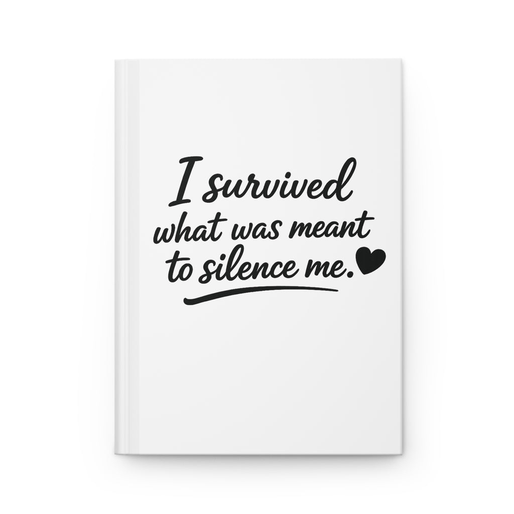 Signature 'I Survived' Hardcover Journal Matte