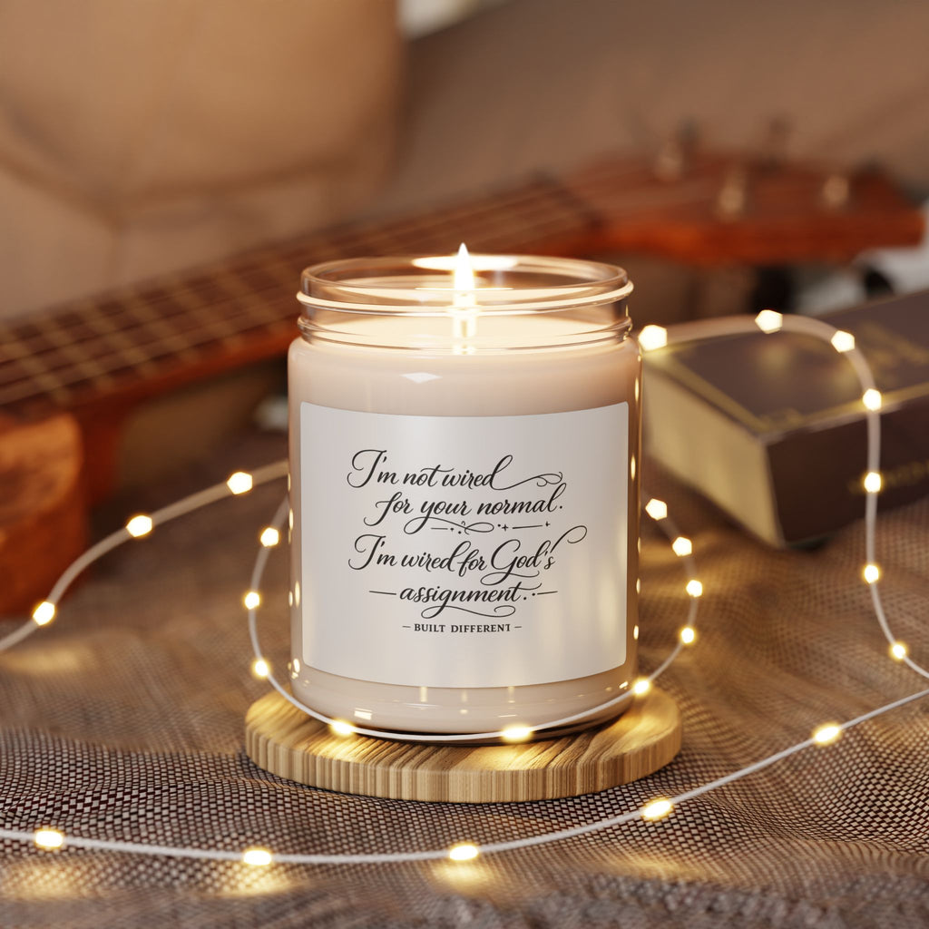 'I'm Not Wired For Your Normal' Scented Soy Candle, 9oz
