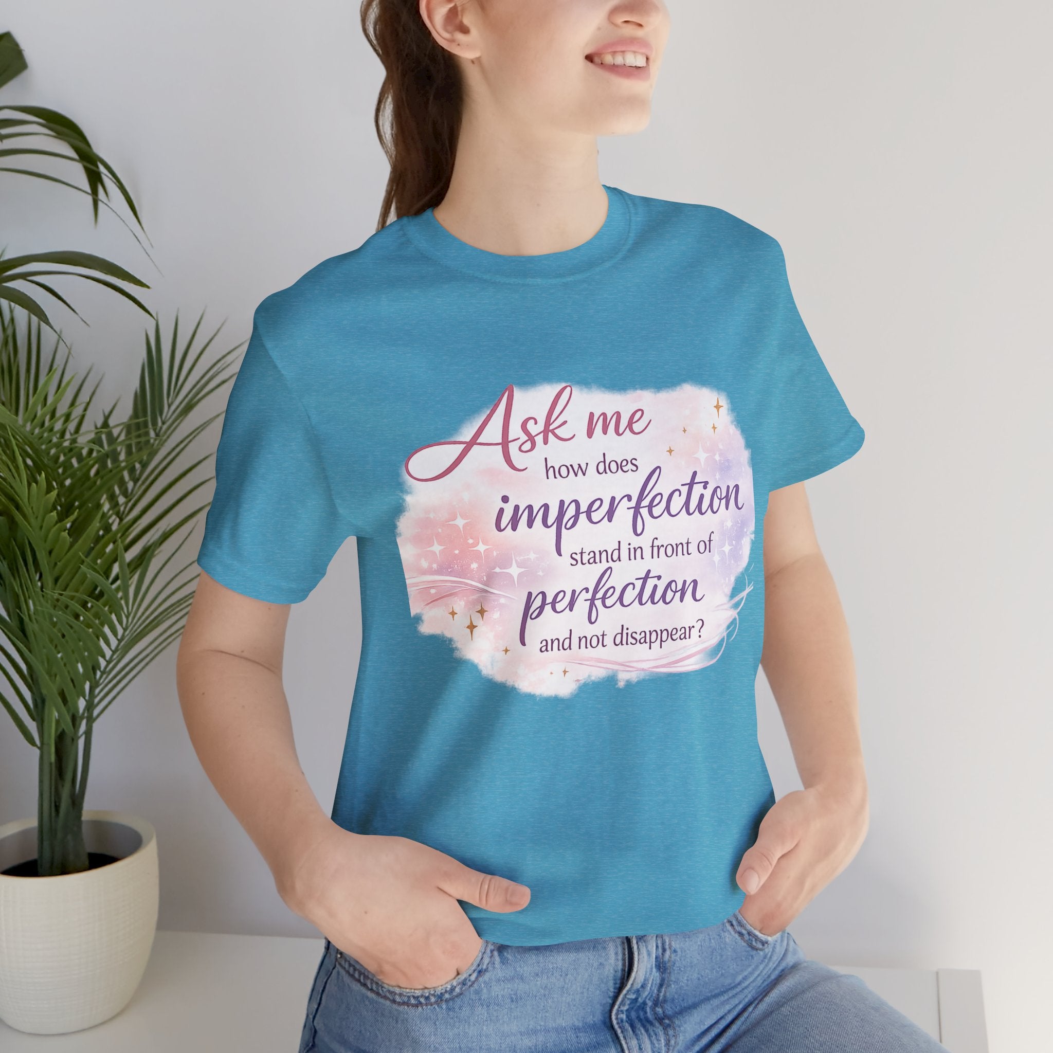 'Ask Me How' Jersey Short Sleeve Tee