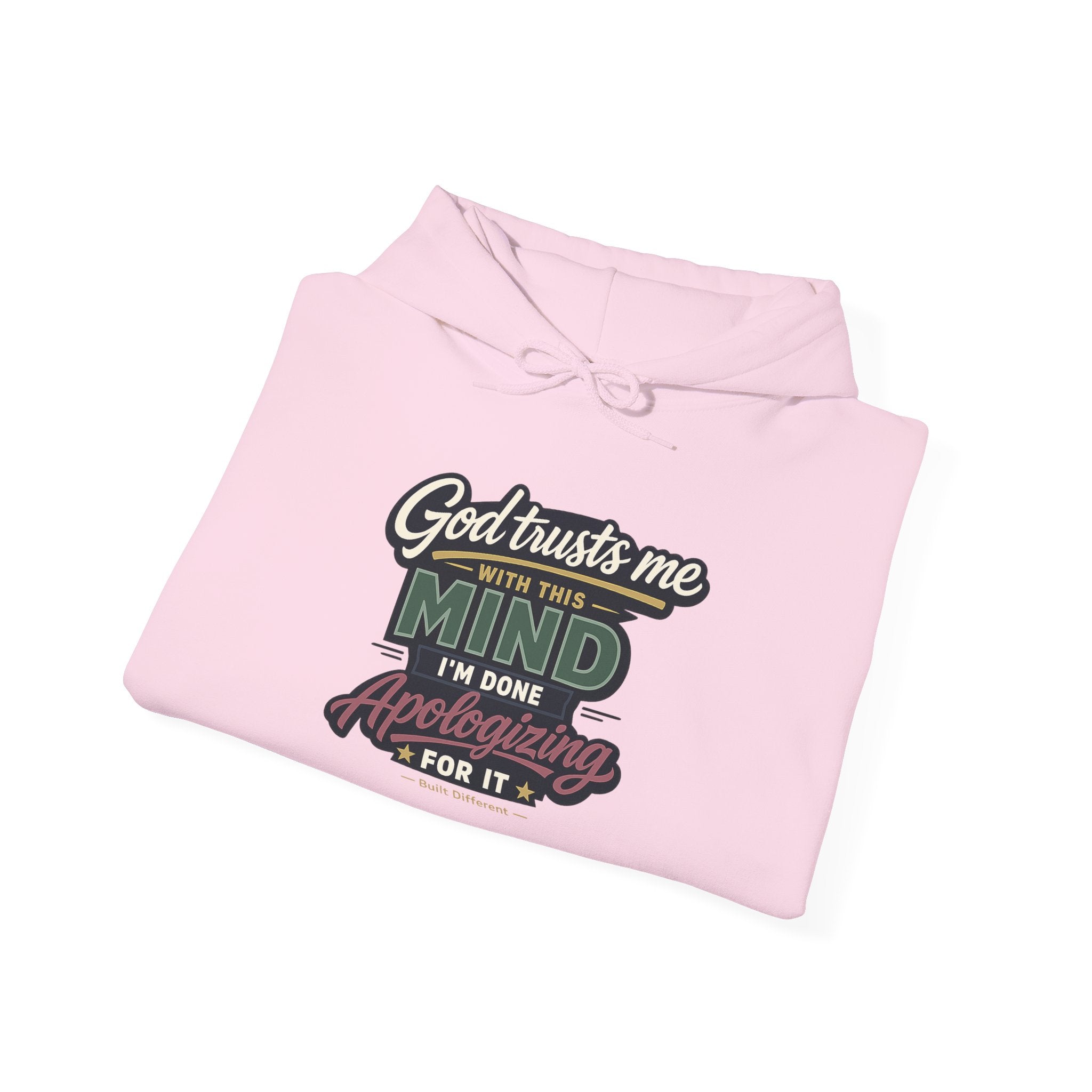'God Trusts Me' Heavy Blend Hooded Sweatshirt