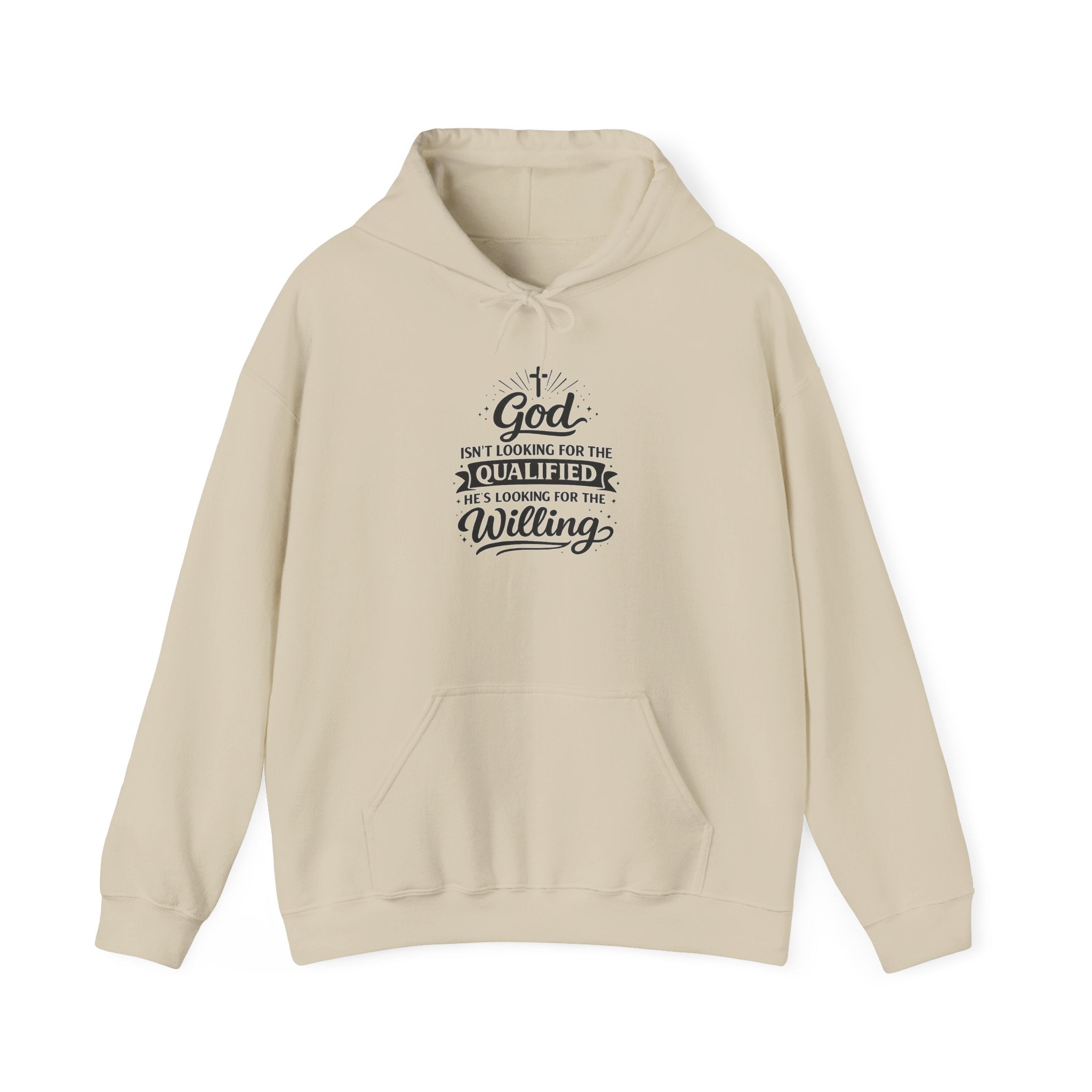 'God Isn't Looking For' Heavy Blend Hooded Sweatshirt
