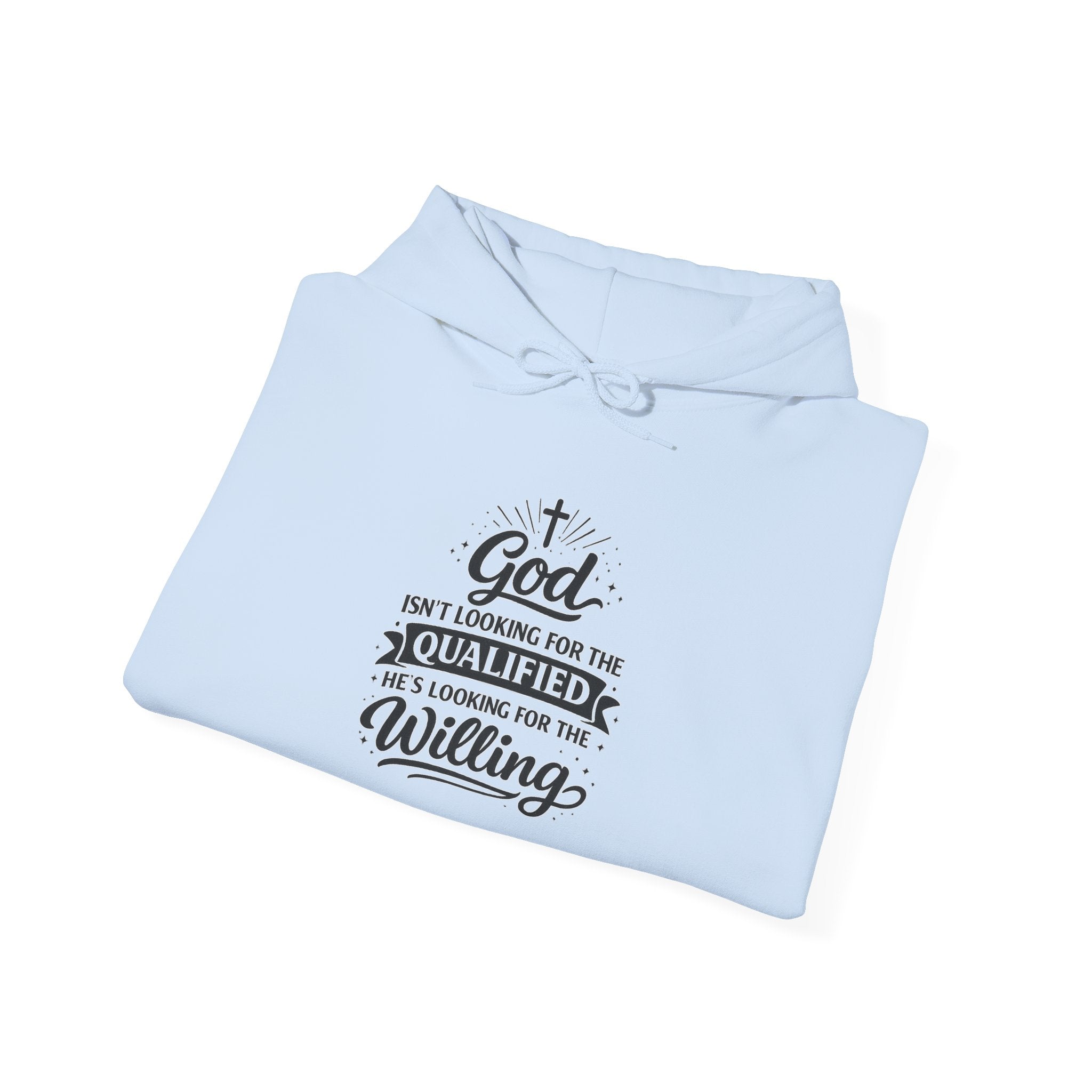 'God Isn't Looking For' Heavy Blend Hooded Sweatshirt