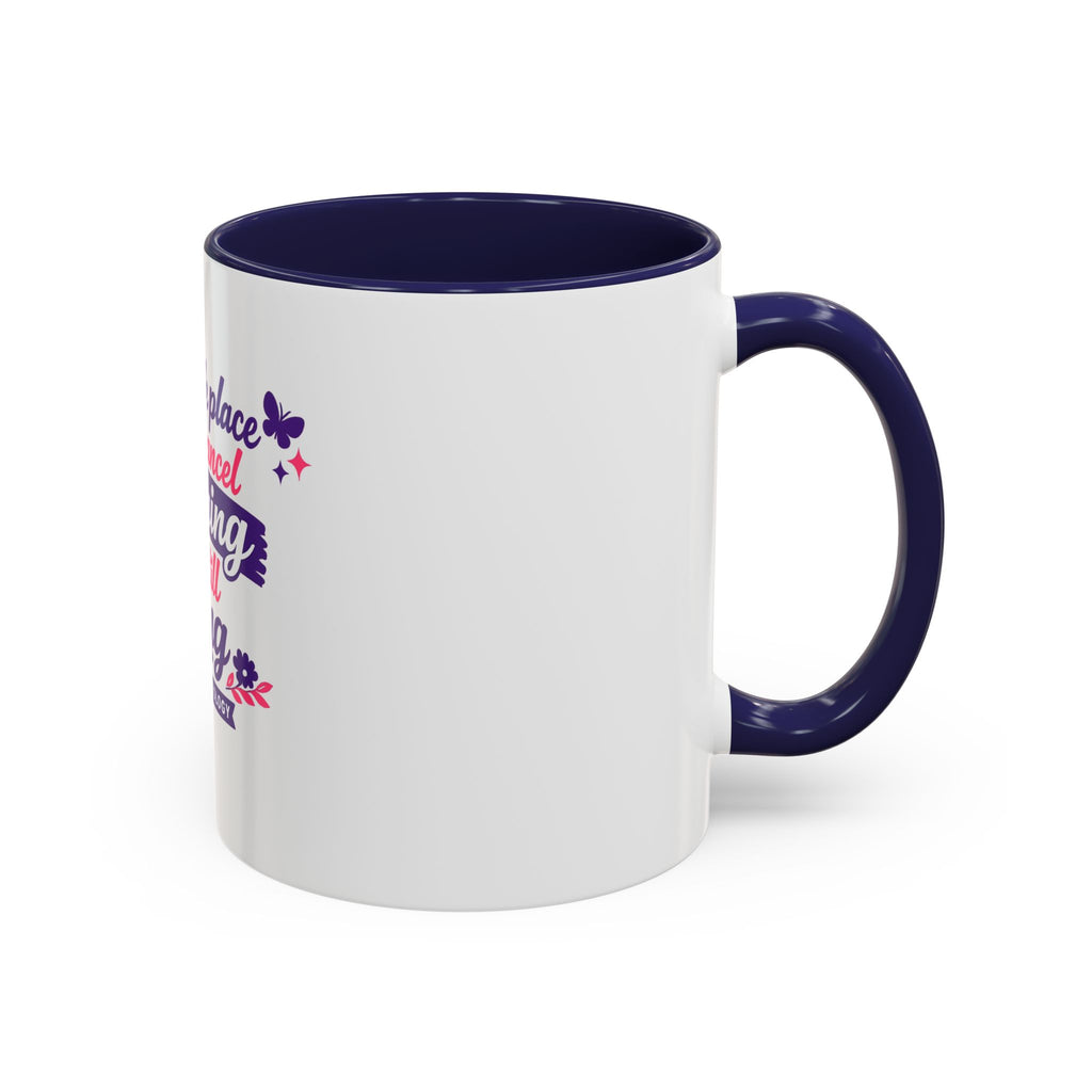 'One Weak Place' Accent Coffee Mug