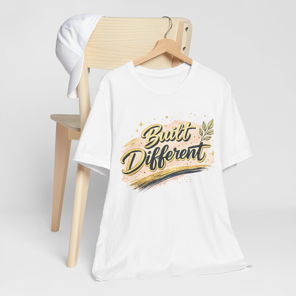 'Built Different' Jersey Short Sleeve Tee