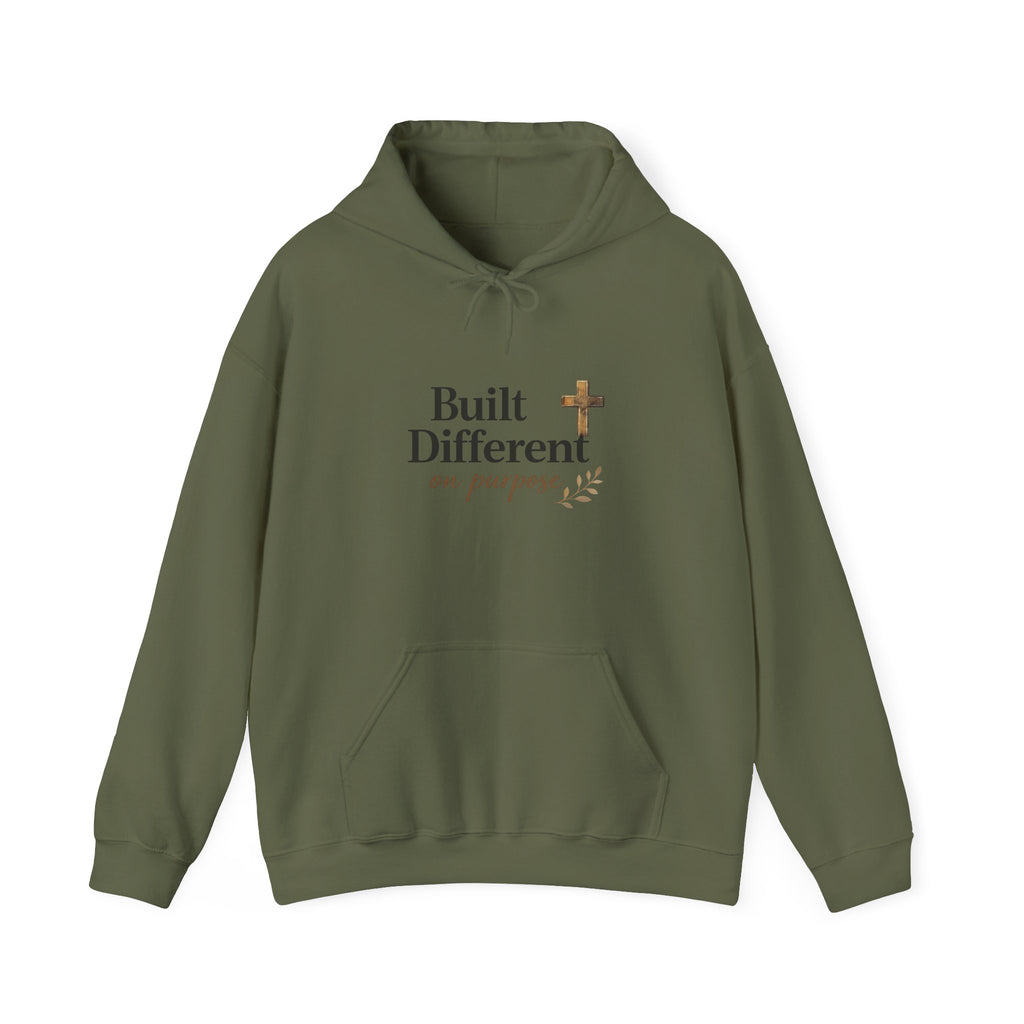 Built Different Hooded Sweatshirt