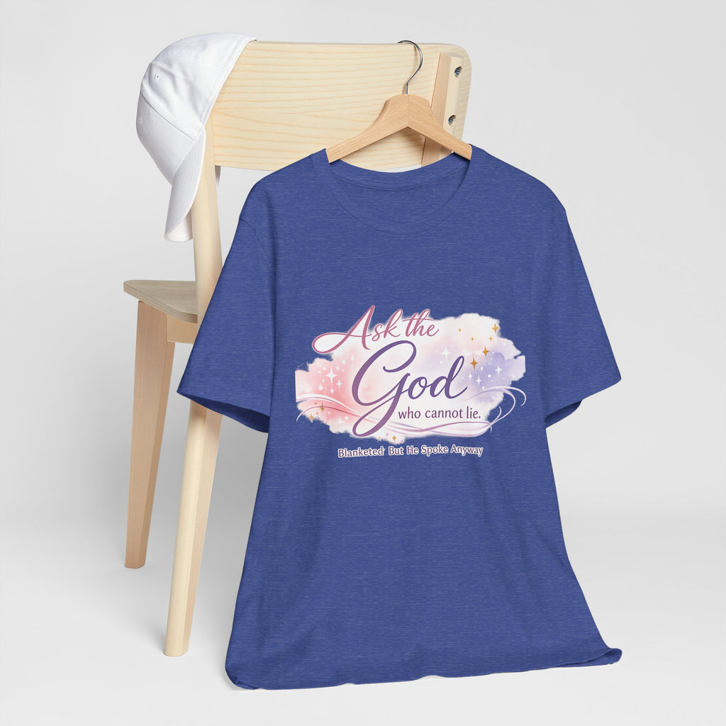 'Ask the God' Jersey Short Sleeve Tee