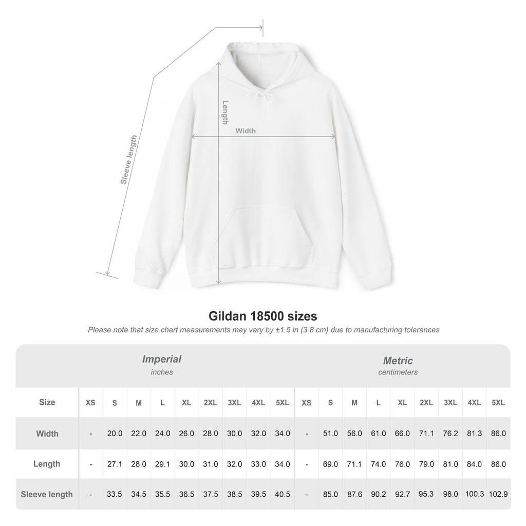 Built Different Hooded Sweatshirt