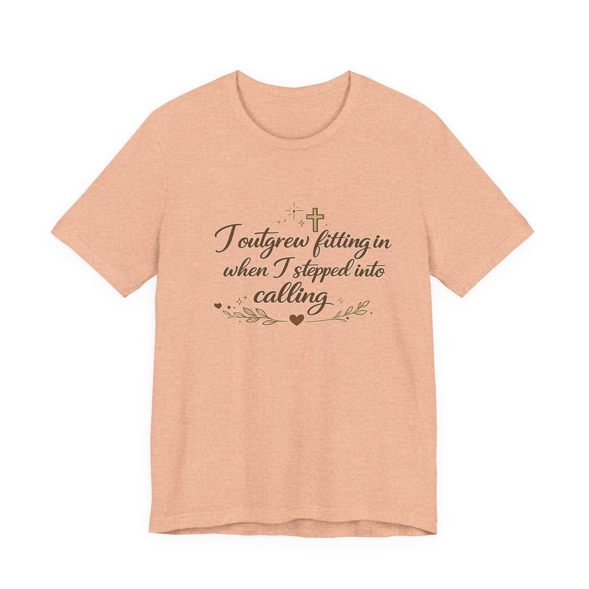 'I Outgrew Fitting In' Jersey Short Sleeve Tee