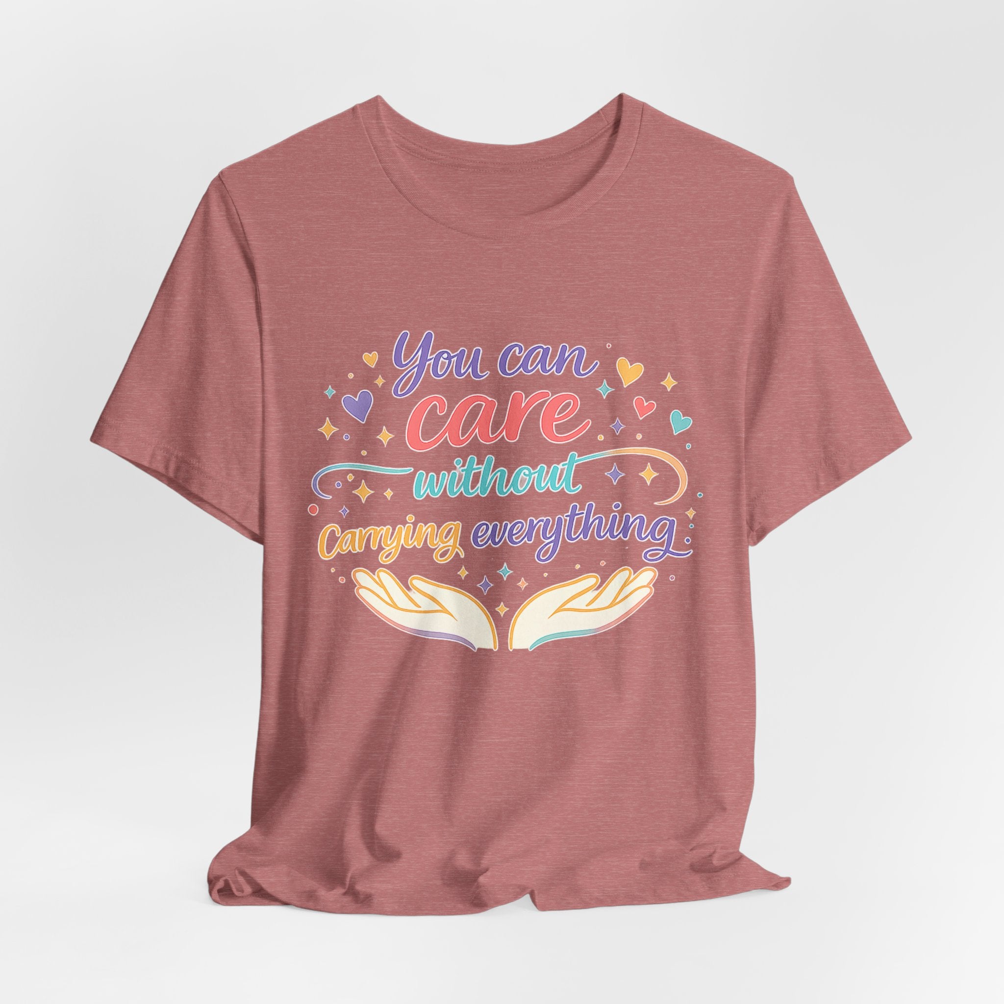 'You Can Care' Jersey Short Sleeve Tee
