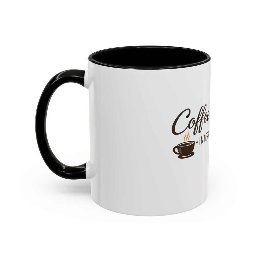 Signature 'Coffee & Jesus Interruptions' Accent Coffee Mug