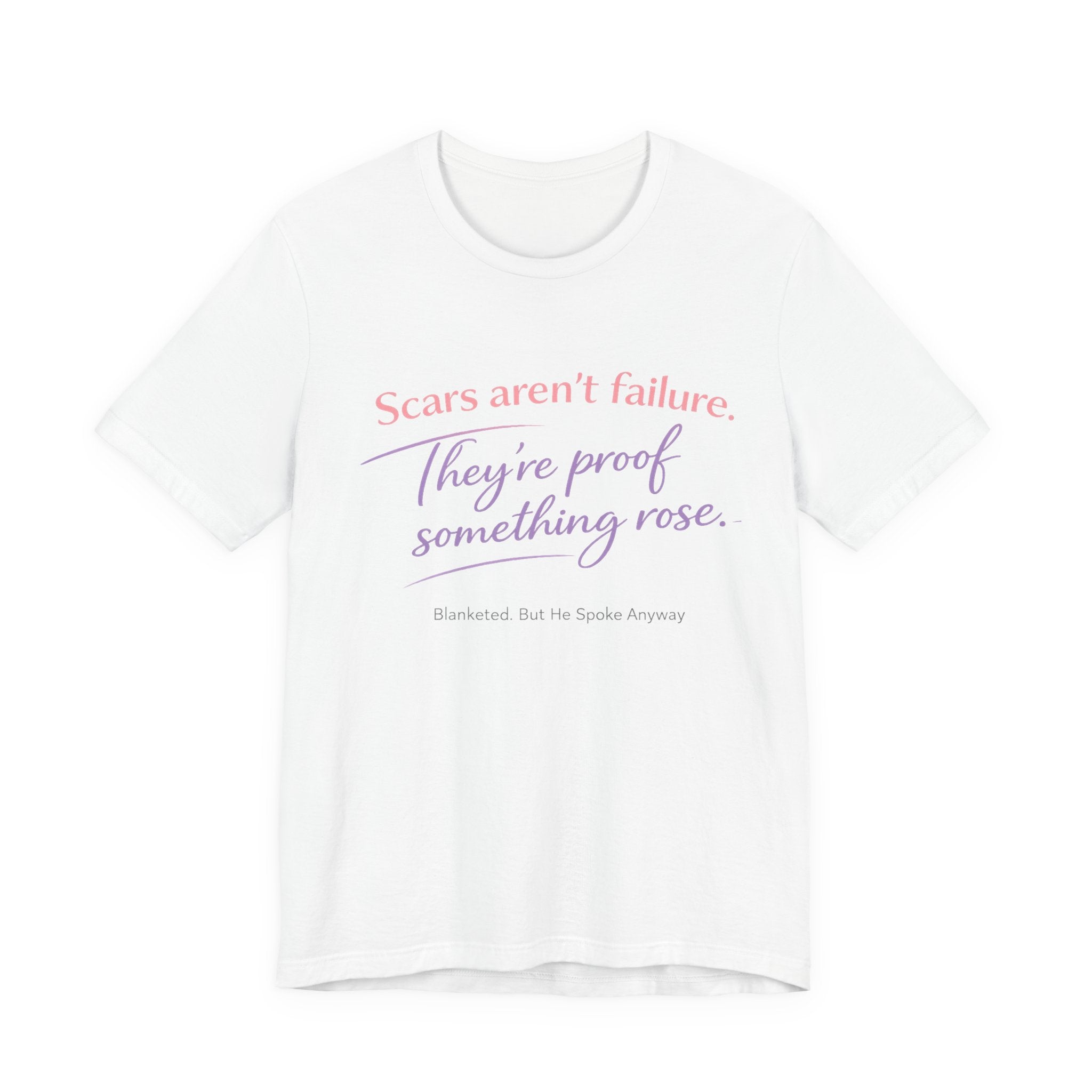 'Scars Aren't Failure' Jersey Short Sleeve Tee