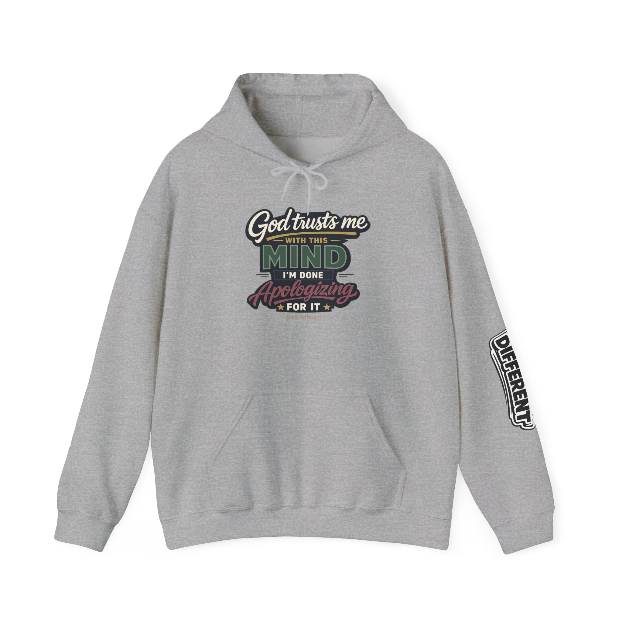 'God Trusts Me' Heavy Blend Hooded Sweatshirt
