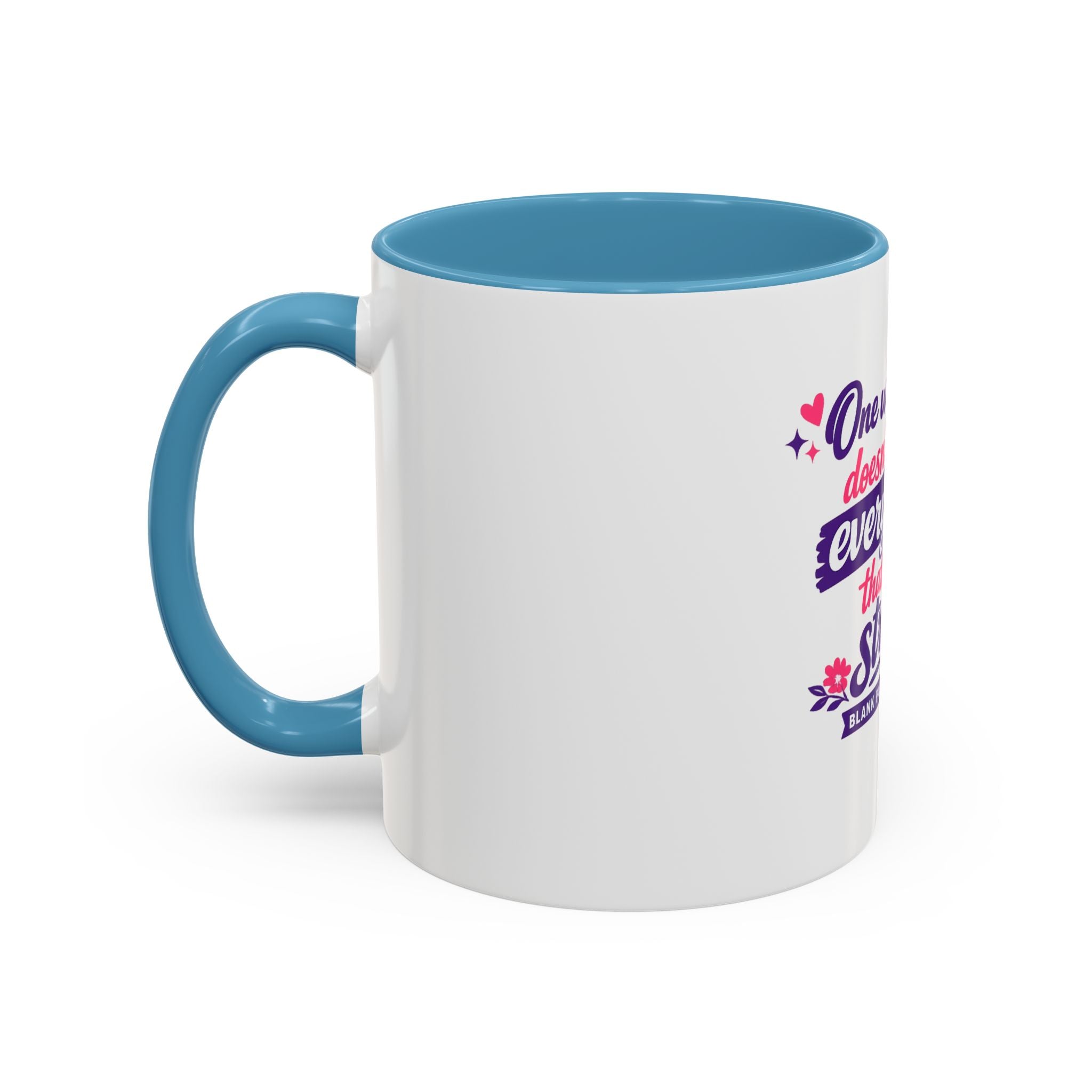 'One Weak Place' Accent Coffee Mug