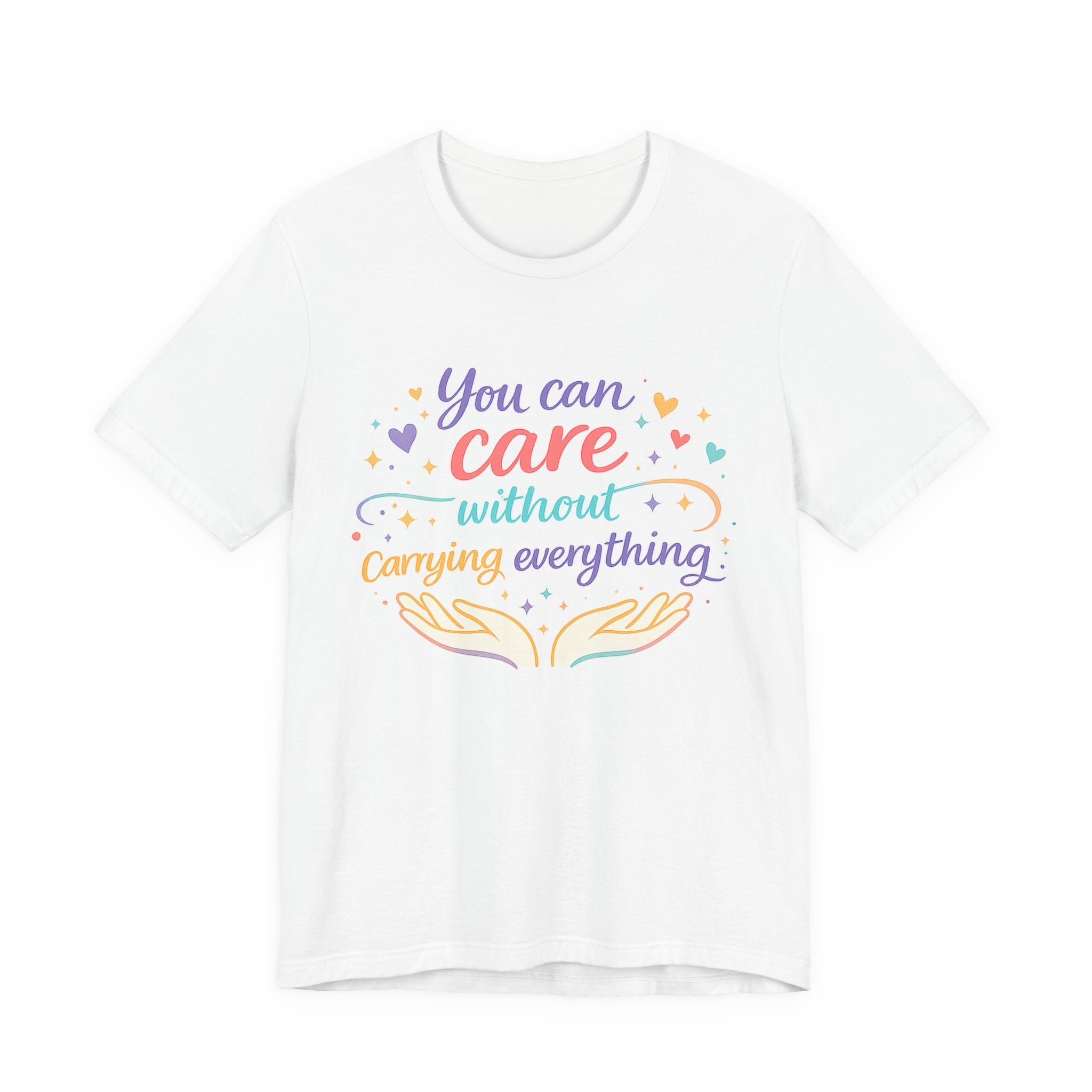 'You Can Care' Jersey Short Sleeve Tee