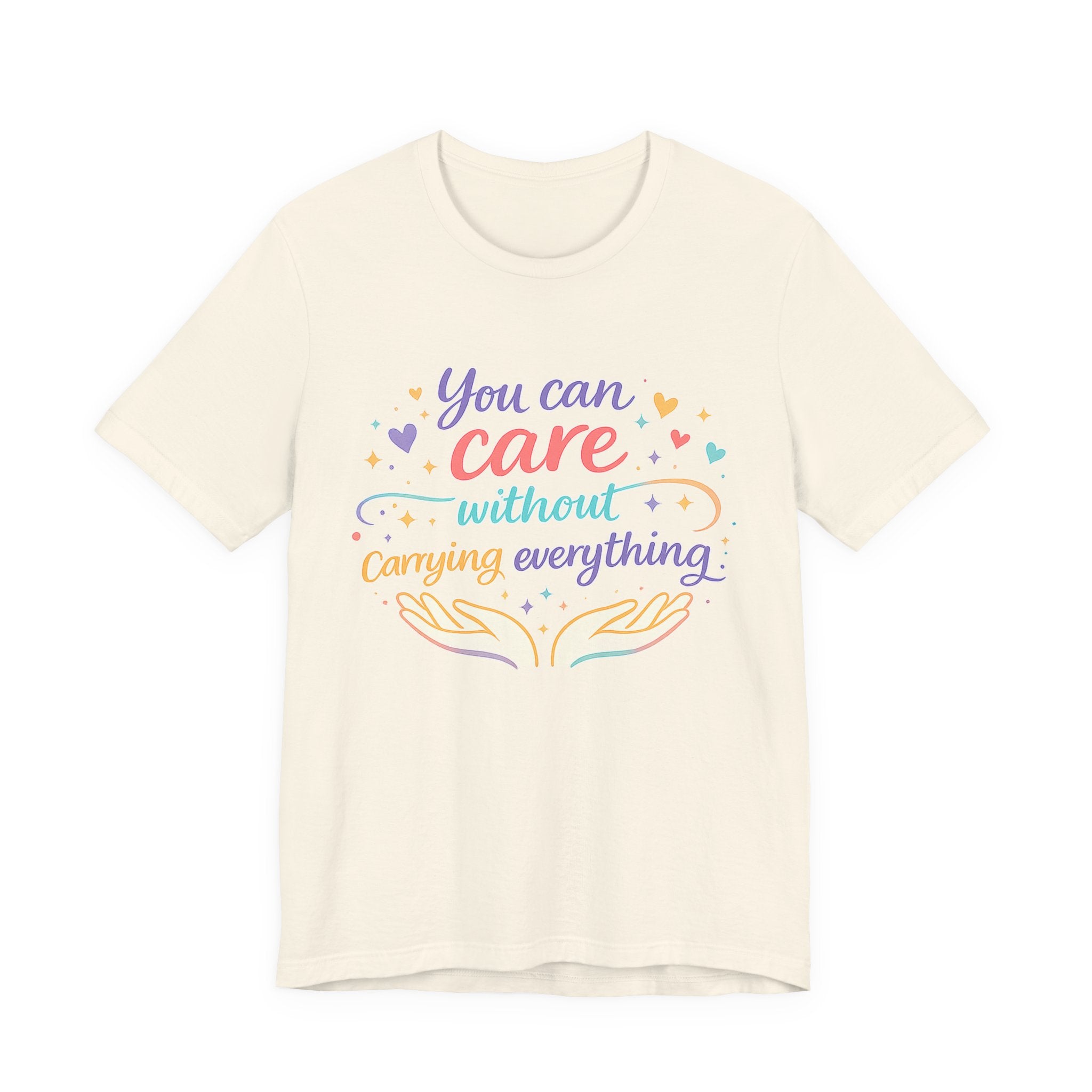 'You Can Care' Jersey Short Sleeve Tee