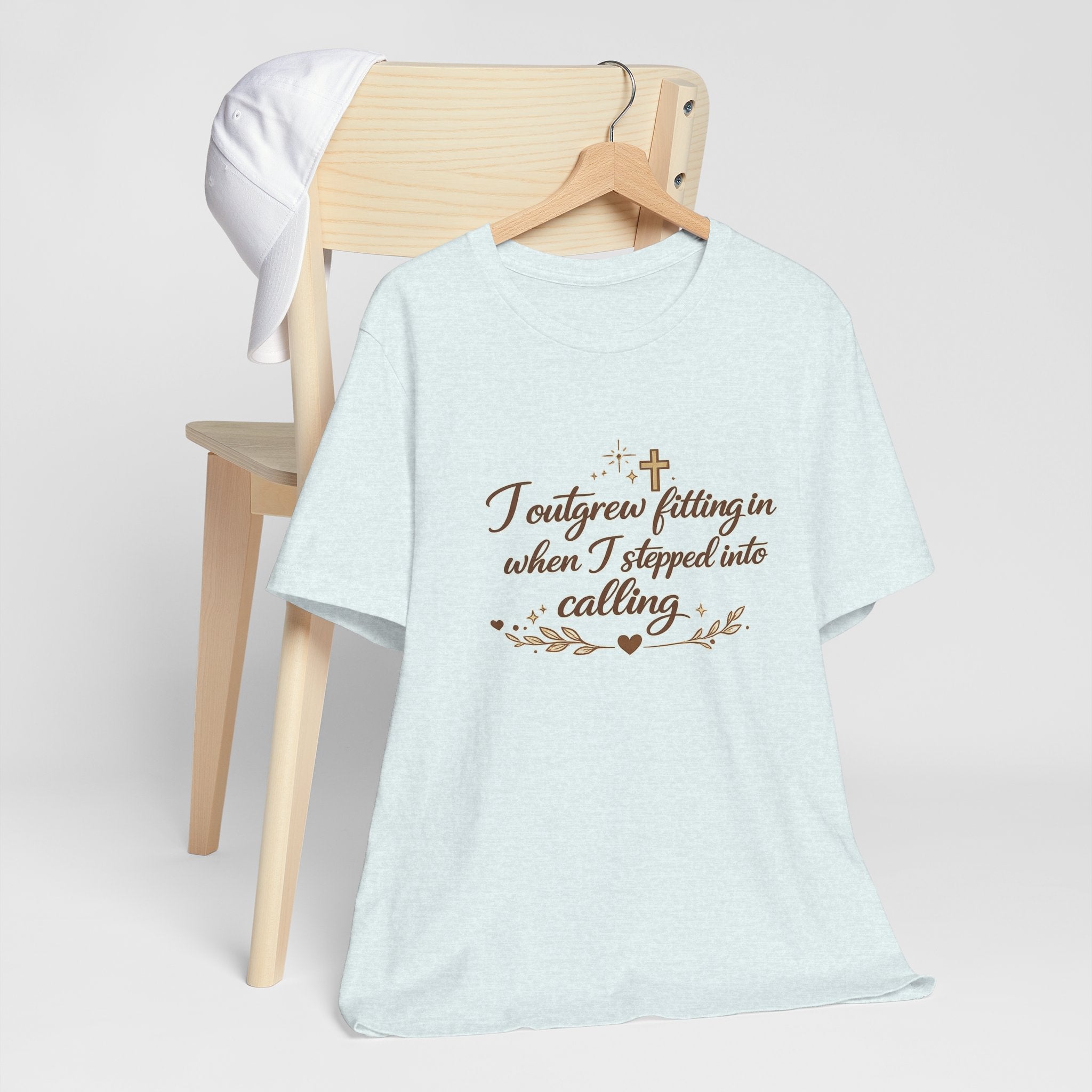 'I Outgrew Fitting In' Jersey Short Sleeve Tee