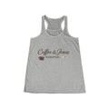 Signature 'Coffee & Jesus Interruptions' Flowy Racerback Tank
