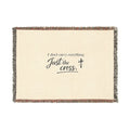 'I Don't Carry Everything' Woven Blanket