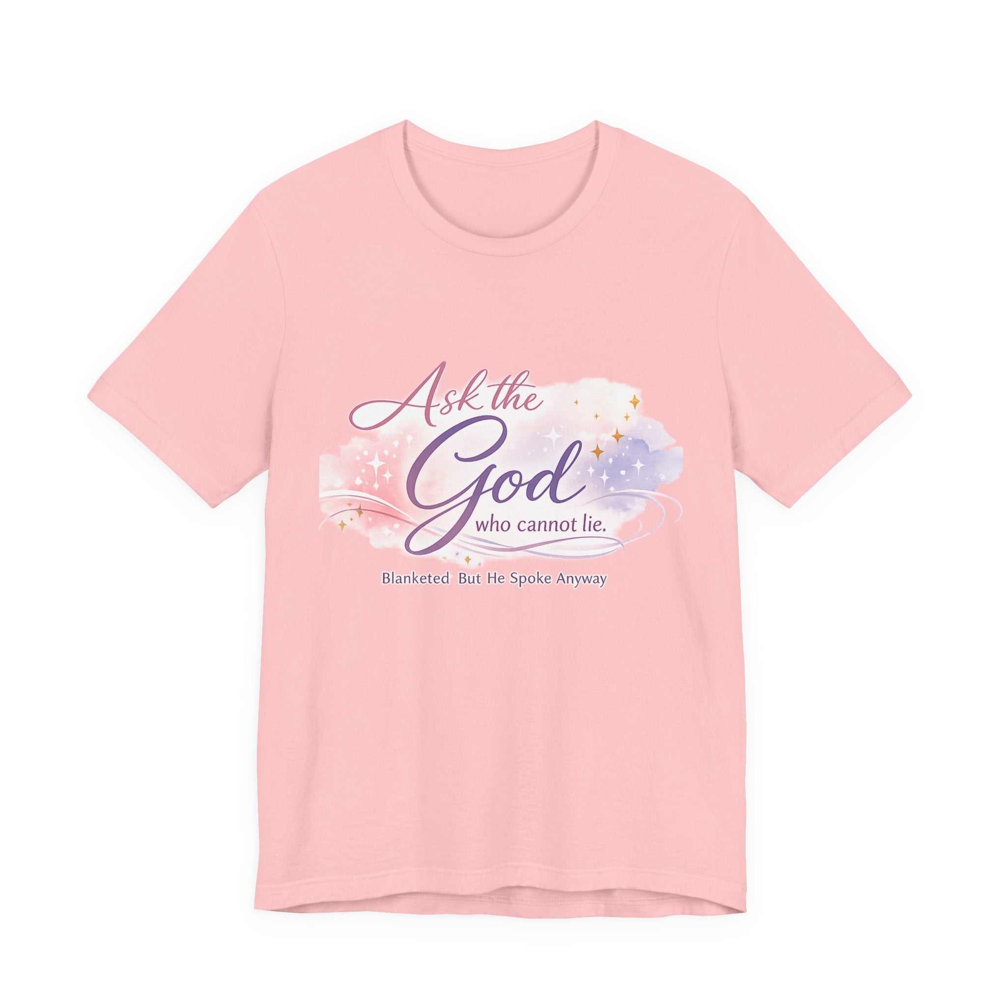 'Ask the God' Jersey Short Sleeve Tee