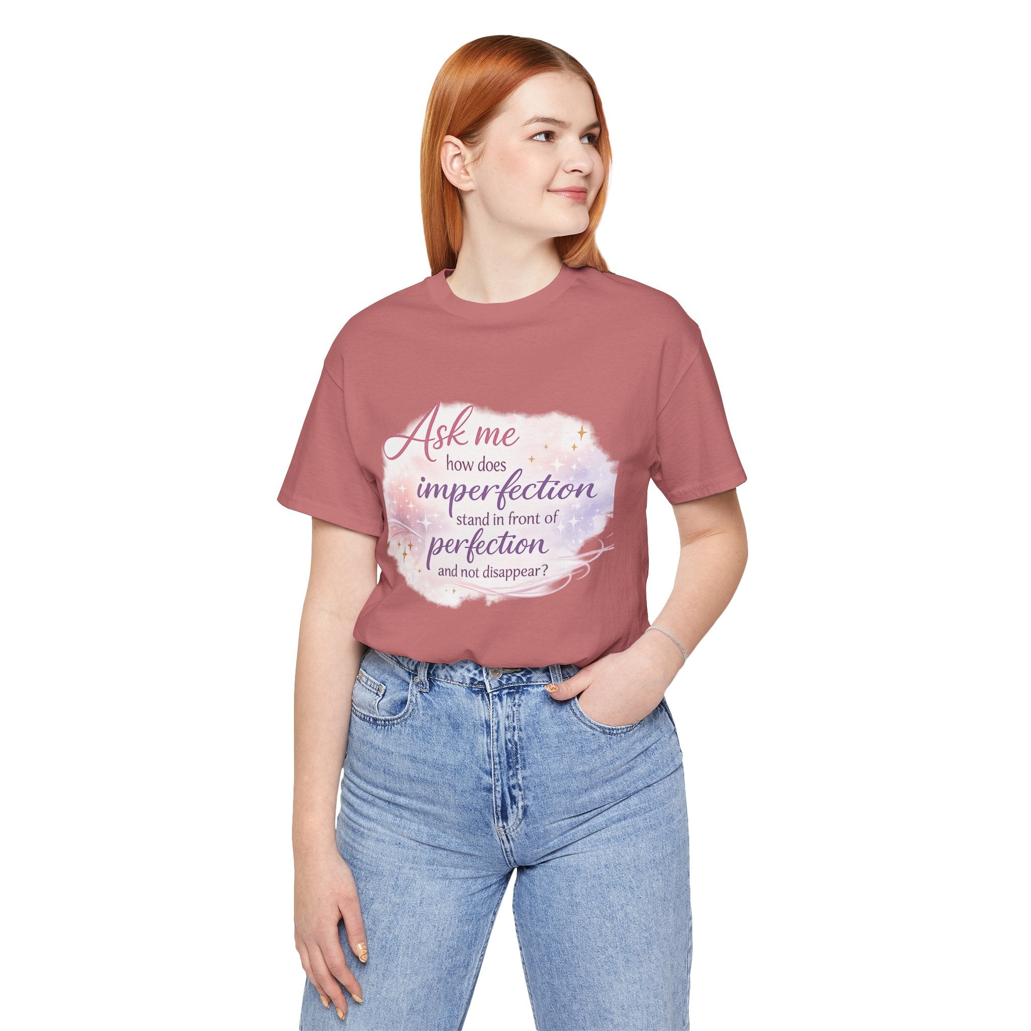 'Ask Me How' Jersey Short Sleeve Tee