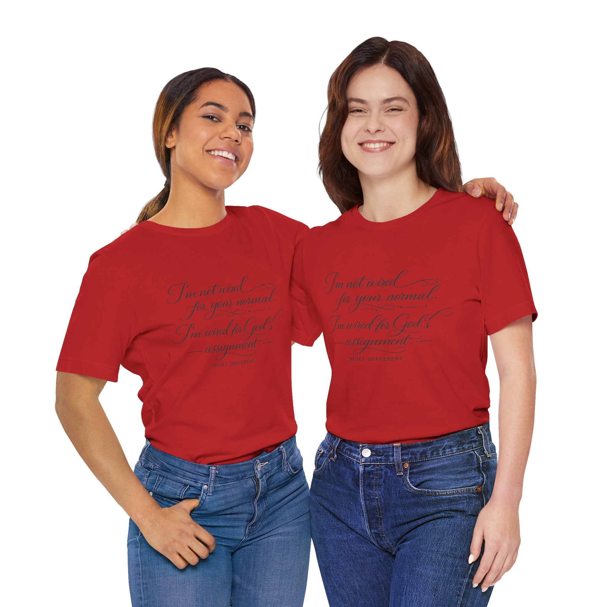 'I'm Not Wired For Your Normal' Jersey Short Sleeve Tee